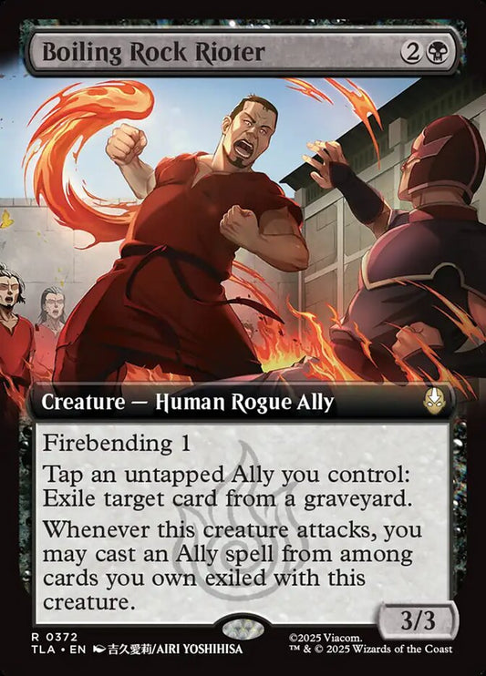 Boiling Rock Rioter Extended Art