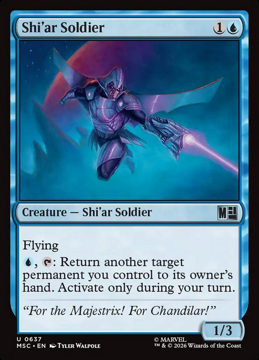 Shi'ar Soldier Foil