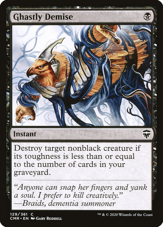 Ghastly Demise Foil
