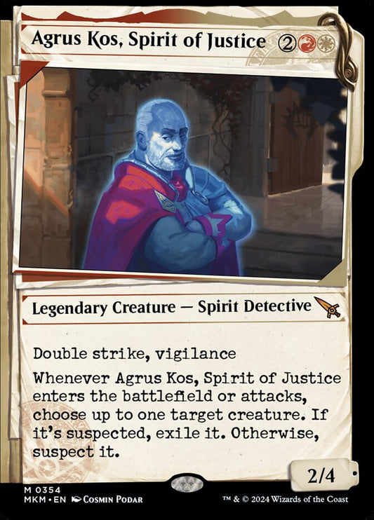 Agrus Kos, Spirit of Justice Showcase