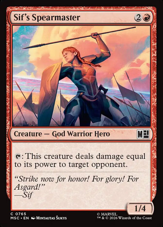 Sif's Spearmaster Foil
