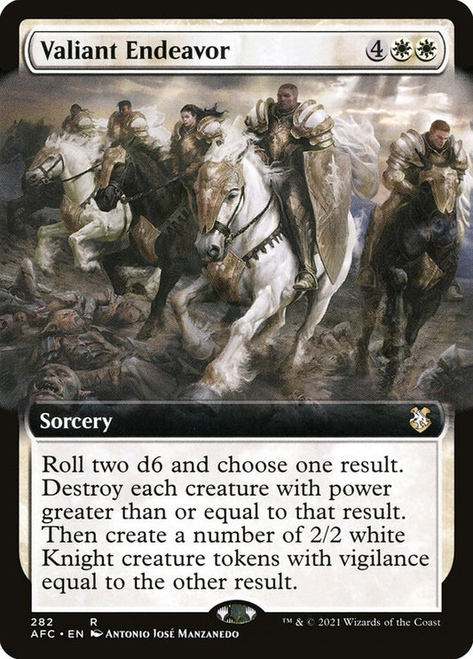 Valiant Endeavor Extended Art