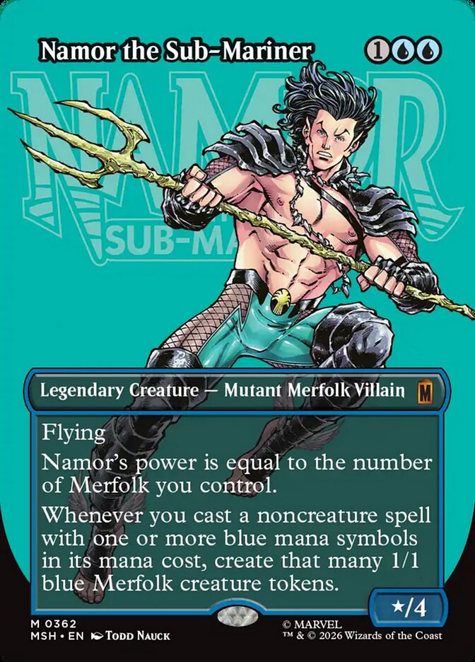 Namor the Sub-Mariner Borderless Logo