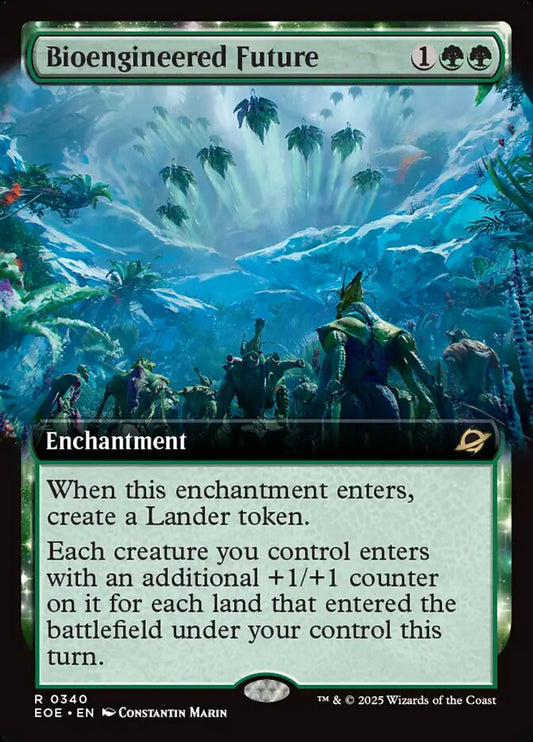 Bioengineered Future Extended Art