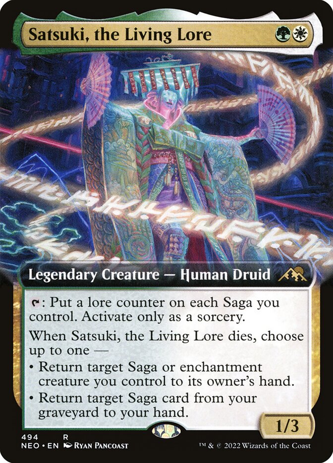 Satsuki, the Living Lore Extended Art