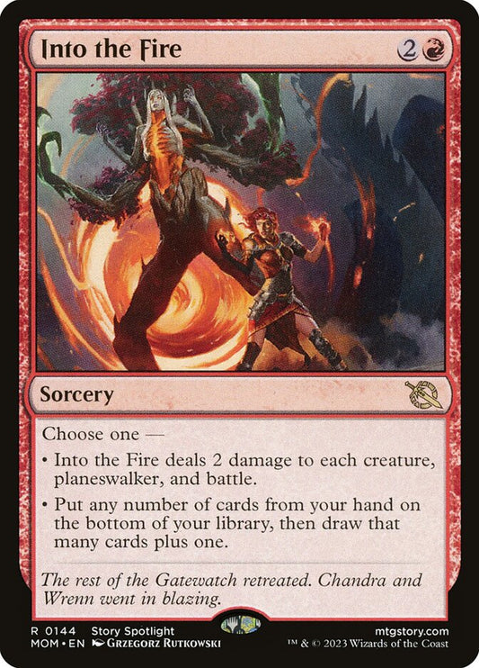Into the Fire Foil