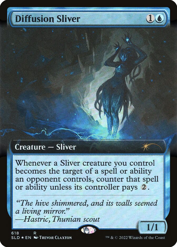 Diffusion Sliver Secret Lair Foil