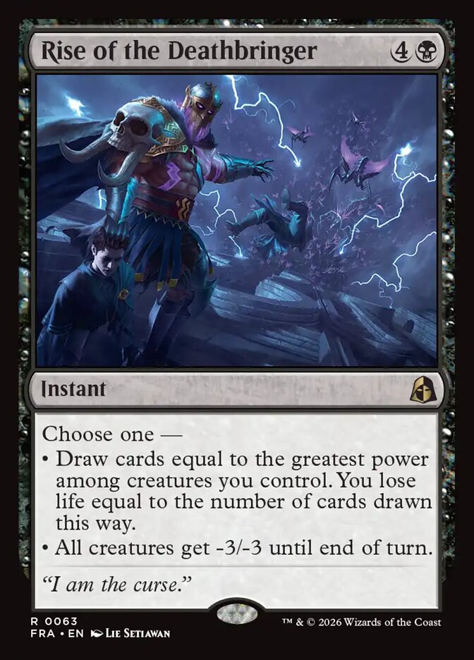Rise of the Deathbringer Foil