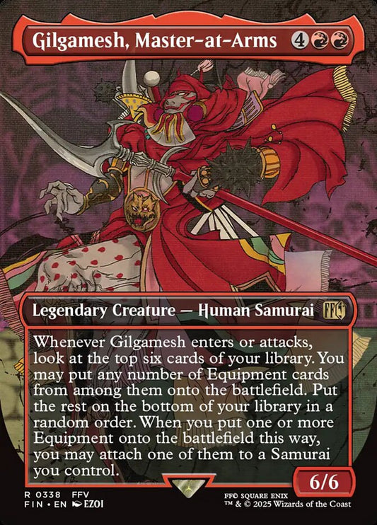 Gilgamesh, Master-at-Arms Borderless