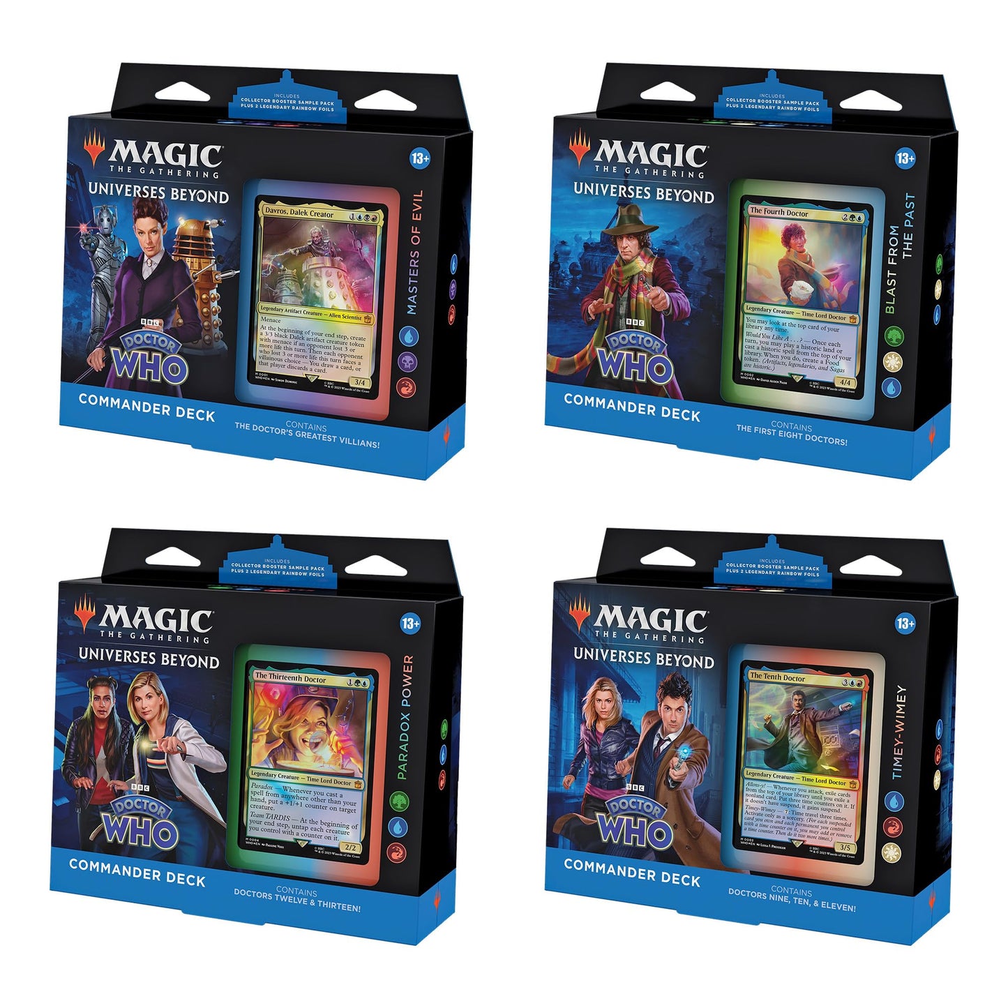 Commander Doctor Who (Set 4)