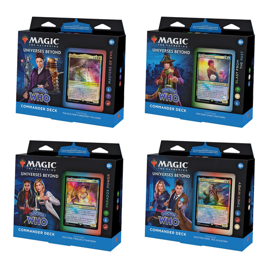 Commander Doctor Who (Set 4)