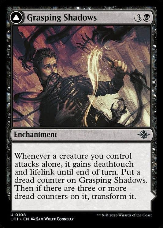 Grasping Shadows // Shadows' Lair Foil