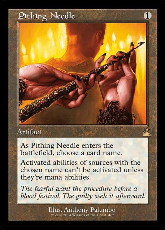 Pithing Needle Retro Frame