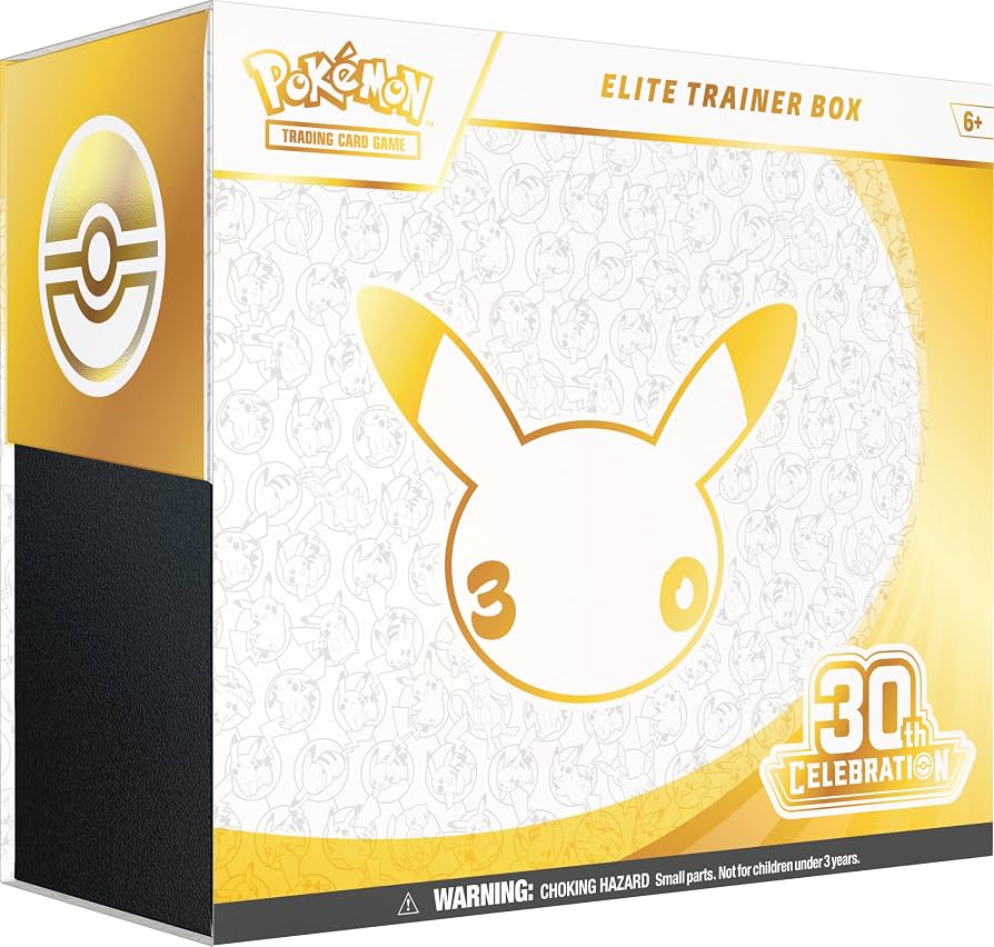 Pokemon 30th Aniversario Elite Trainer Box Case