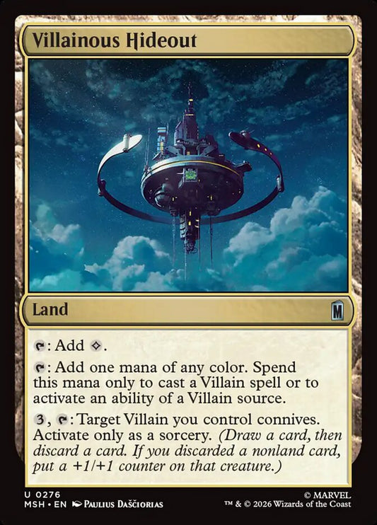 Villainous Hideout Foil