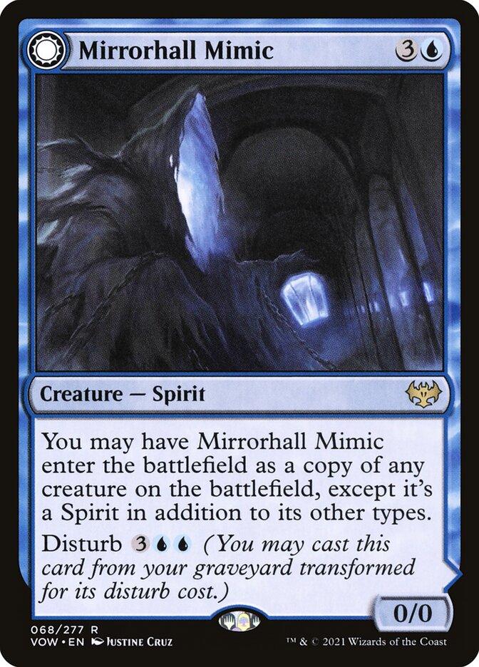 Mirrorhall Mimic // Ghastly Mimicry Foil