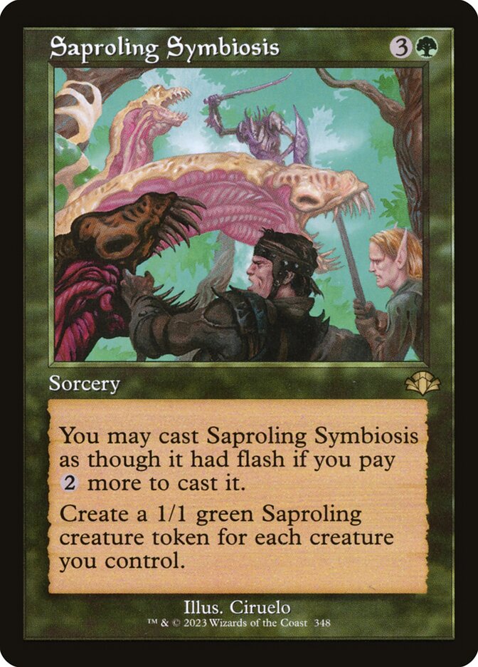 Saproling Symbiosis Old Frame Foil