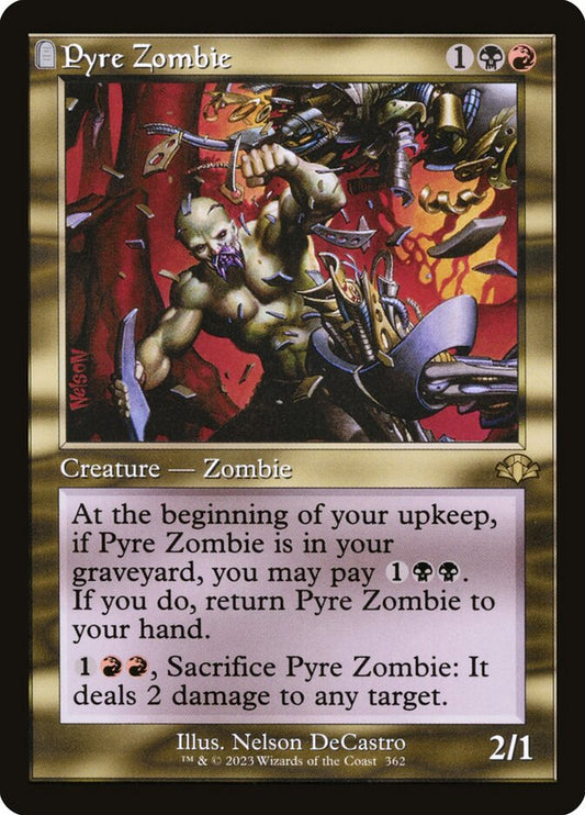 Pyre Zombie Old Frame Foil