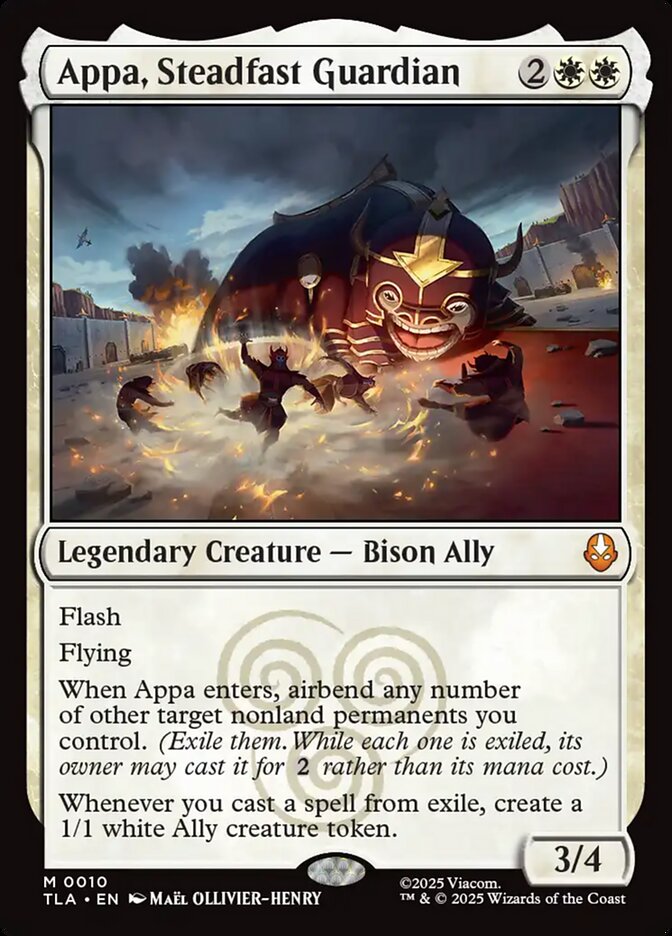 Appa, Steadfast Guardian Foil