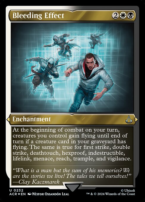 Bleeding Effect Foil