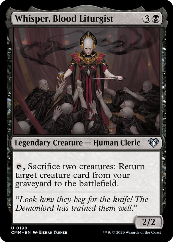 Whisper, Blood Liturgist Foil