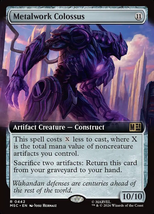 Metalwork Colossus Extended Art