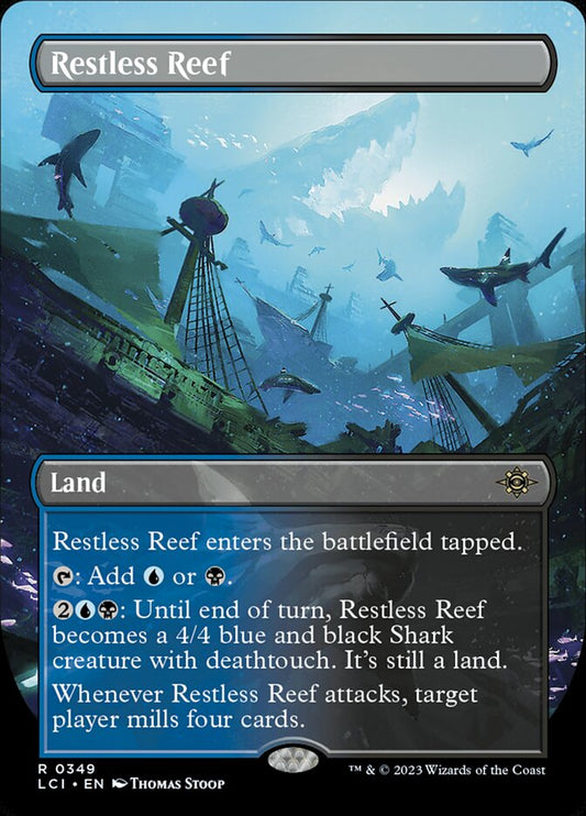 Restless Reef Borderless Foil