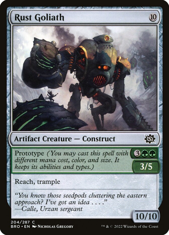 Rust Goliath Foil