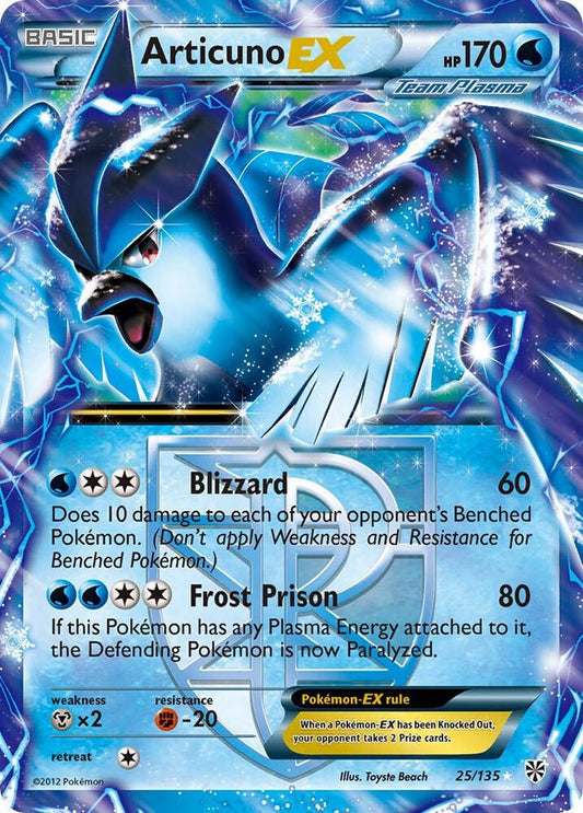 Articuno EX foil