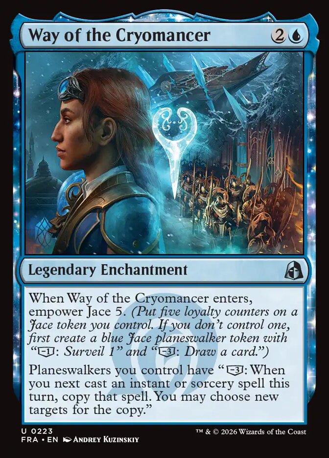 Way of the Cryomancer Foil