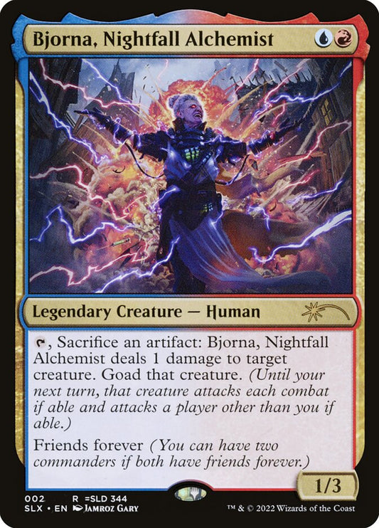 Bjorna, Nightfall Alchemist Secret Lair Foil