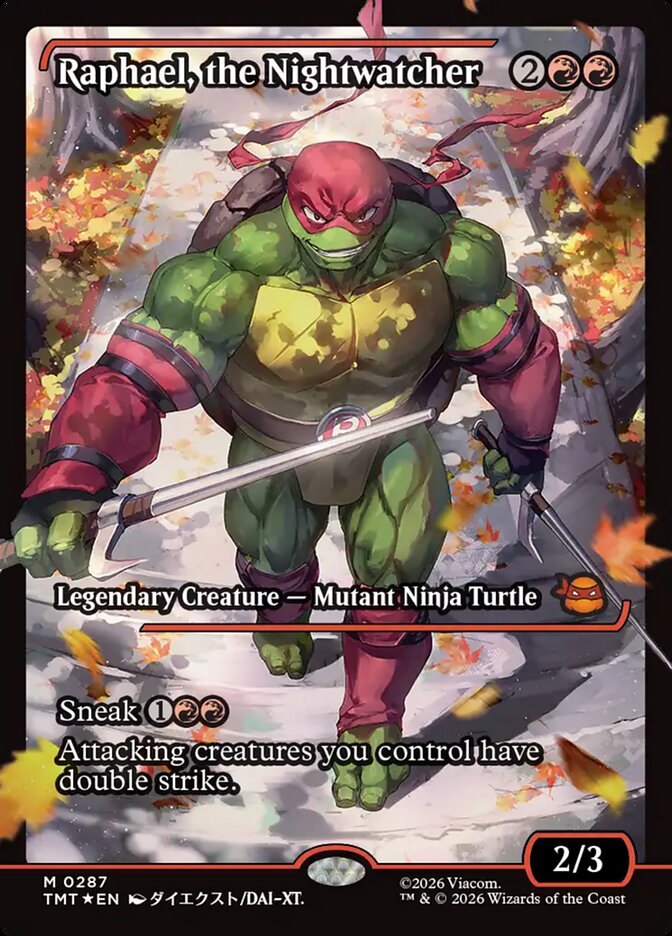 Raphael, the Nightwatcher Japan Showcase Foil