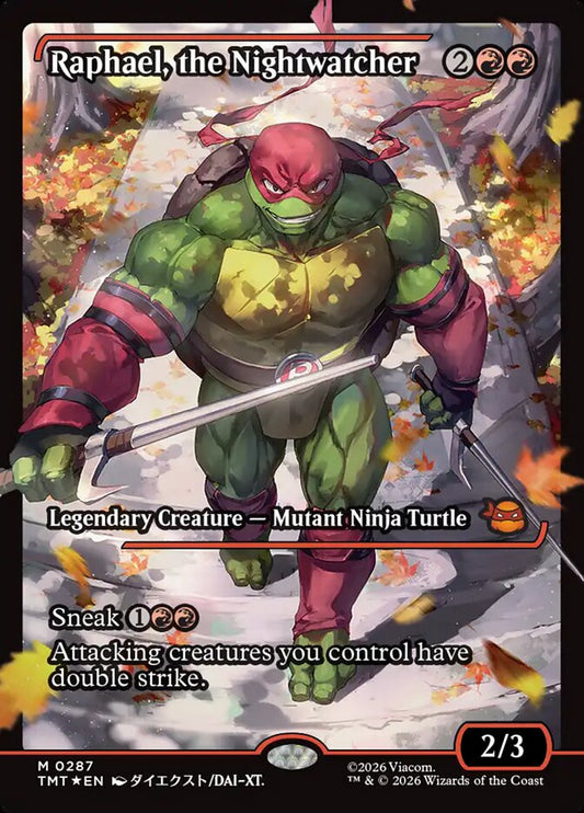 Raphael, the Nightwatcher Japan Showcase Foil
