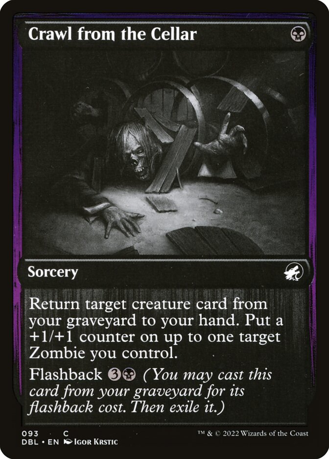 Crawl from the Cellar Foil