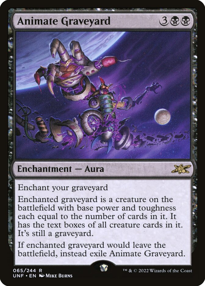 Animate Graveyard Galaxy Foil
