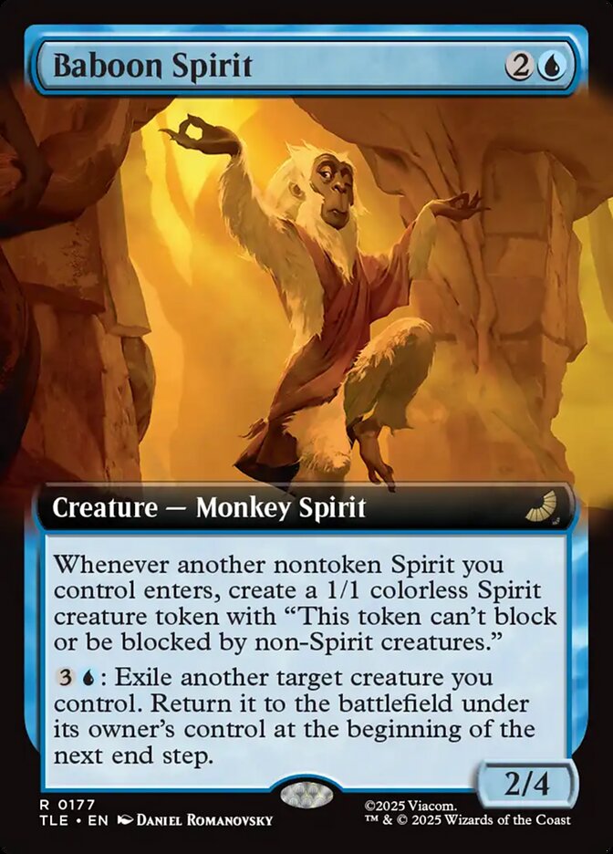 Baboon Spirit Extended Art