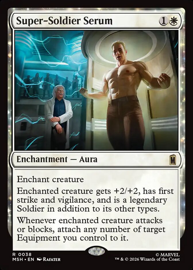 Super-Soldier Serum Foil