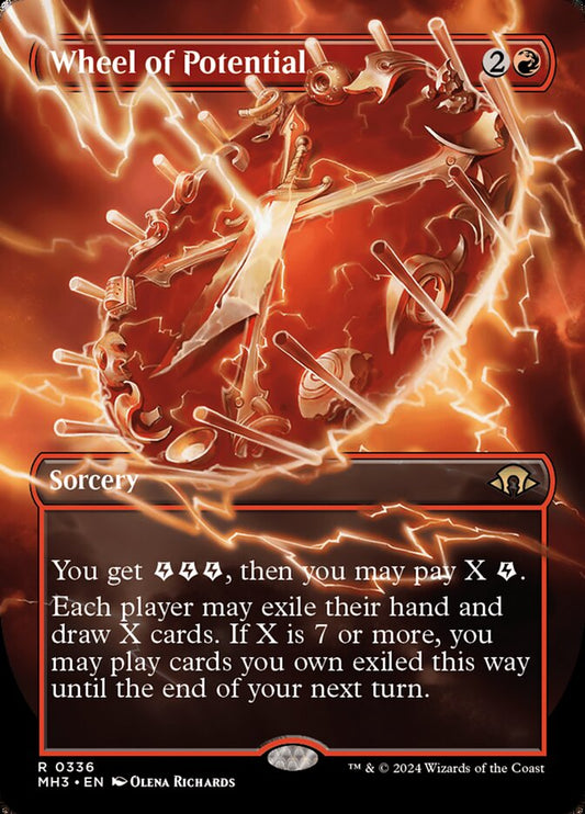Wheel of Potential Borderless Foil