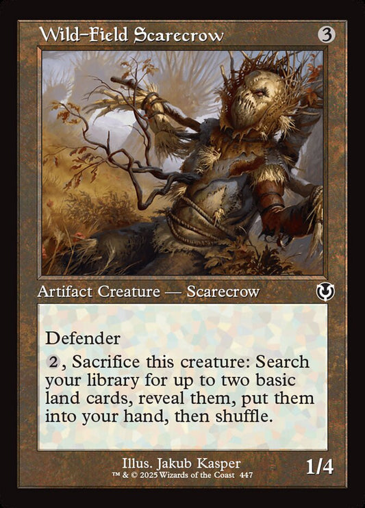 Wild-Field Scarecrow Retroframe