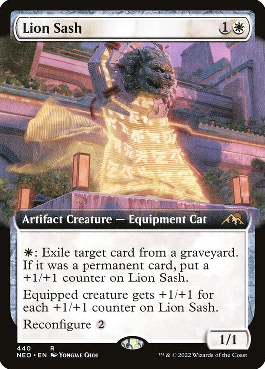 Lion Sash Extended Art