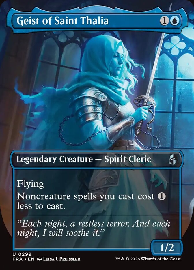 Geist of Saint Thalia Borderless Echoed