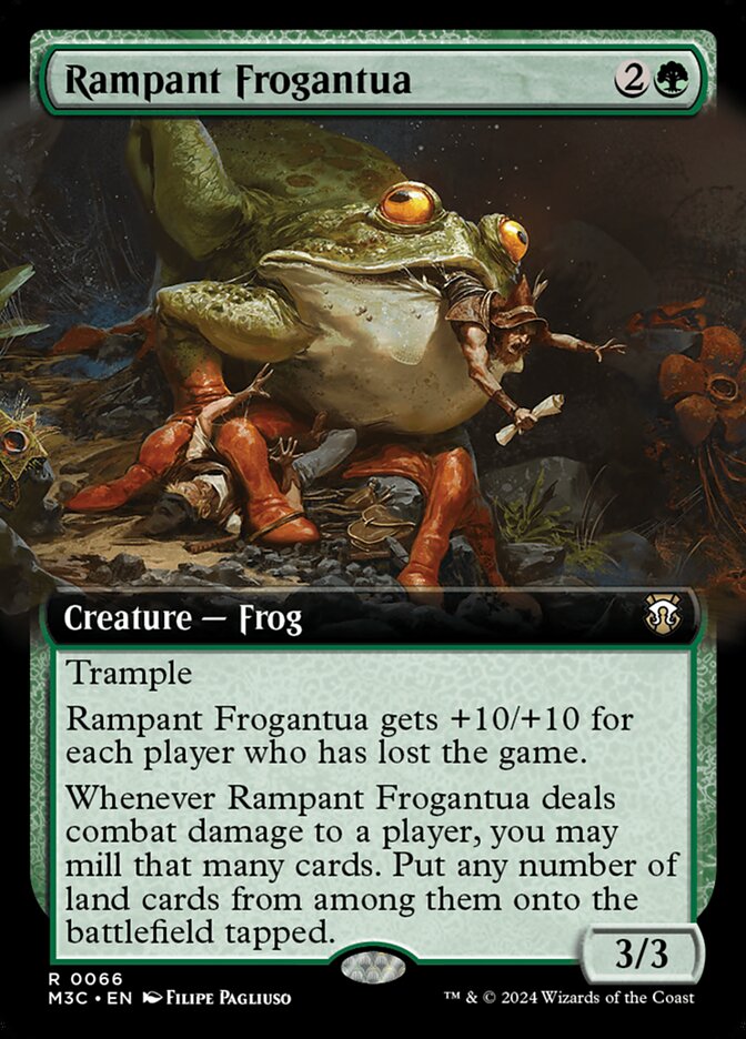 Rampant Frogantua Extended Art