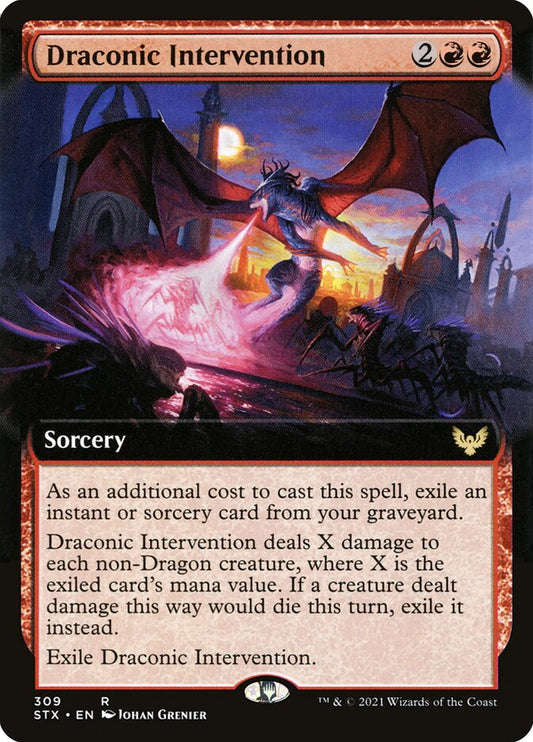 Draconic Intervention Extended Art
