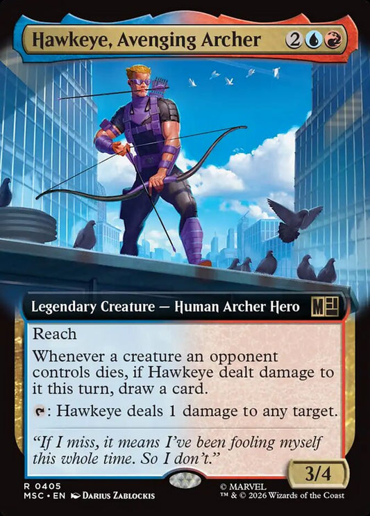 Hawkeye, Avenging Archer Extended Art