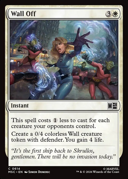 Wall Off Foil