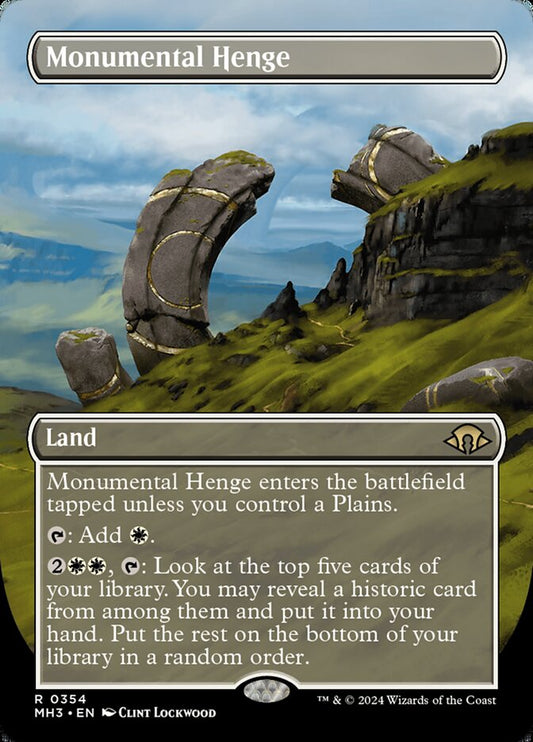 Monumental Henge Borderless
