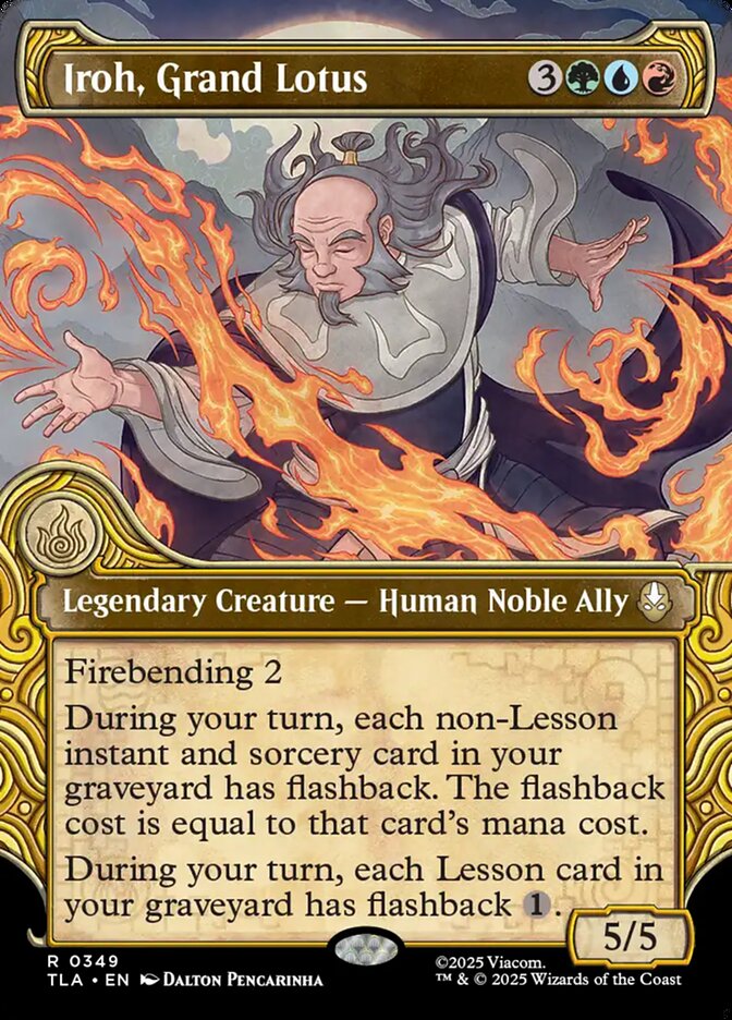 Iroh, Grand Lotus Alter Elemental Frame