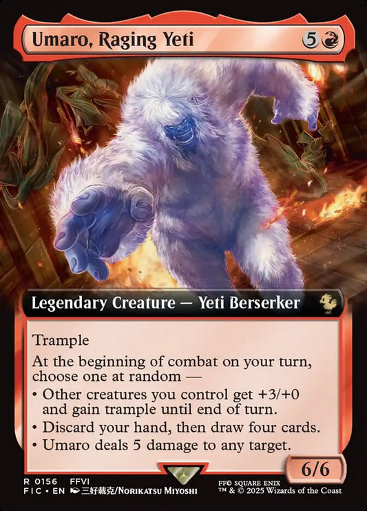 Umaro, Raging Yeti Extended