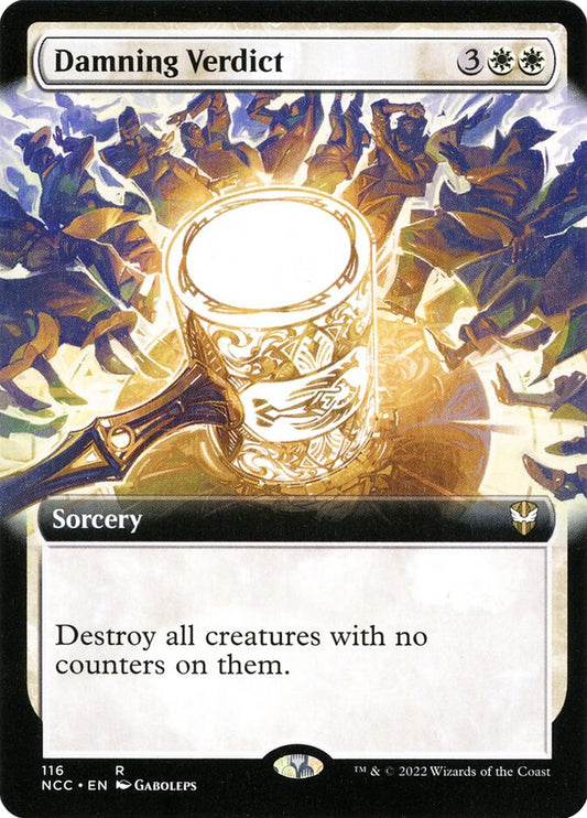 Damning Verdict Extended Art