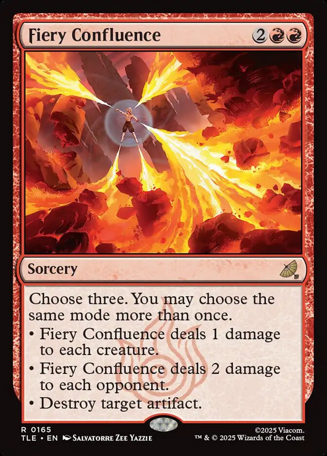 Fiery Confluence Foil